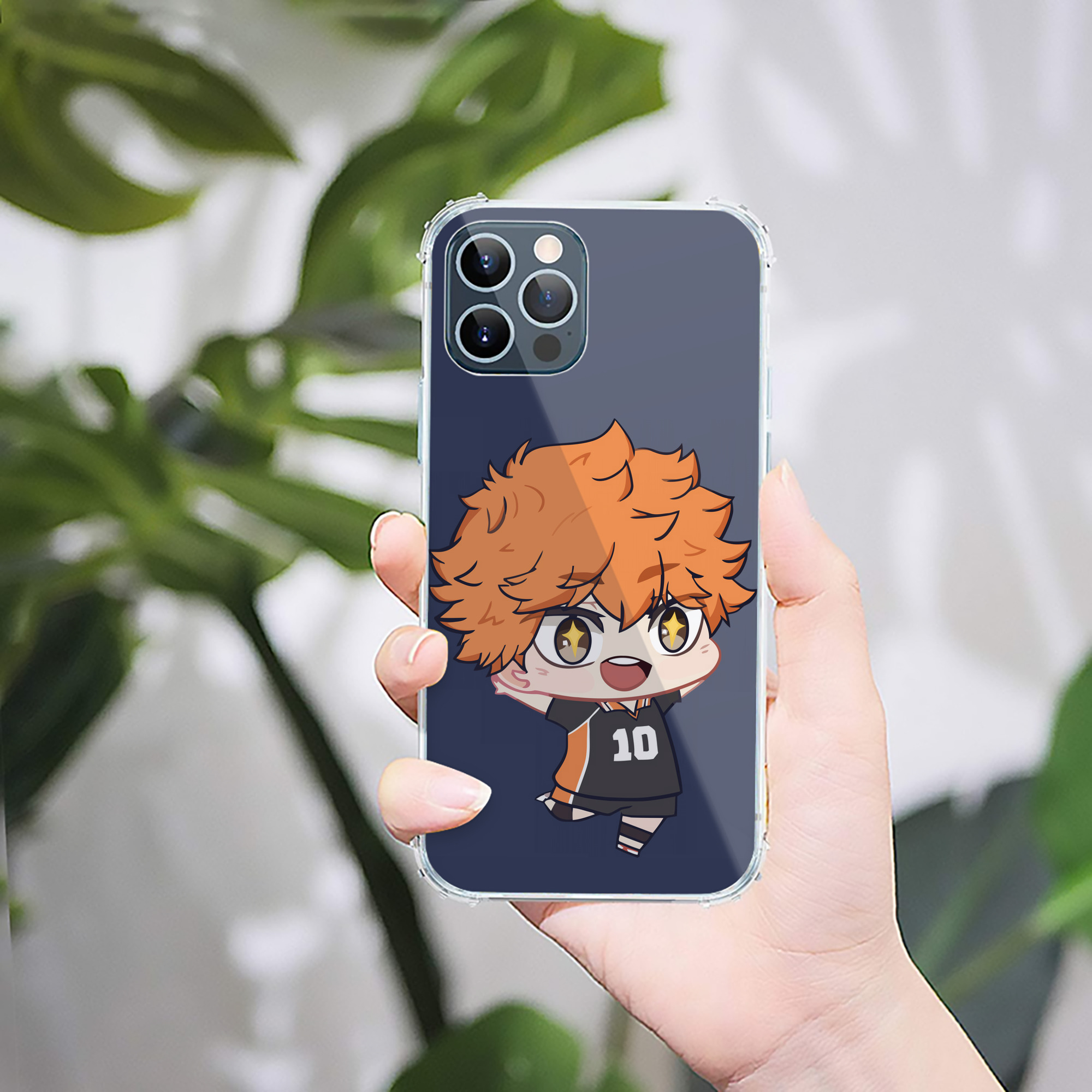 （画像用） ハイキュー!! Haikyu!! 【iPhone 12シリーズ対応】透明スマホケース（クリアソフトケース）